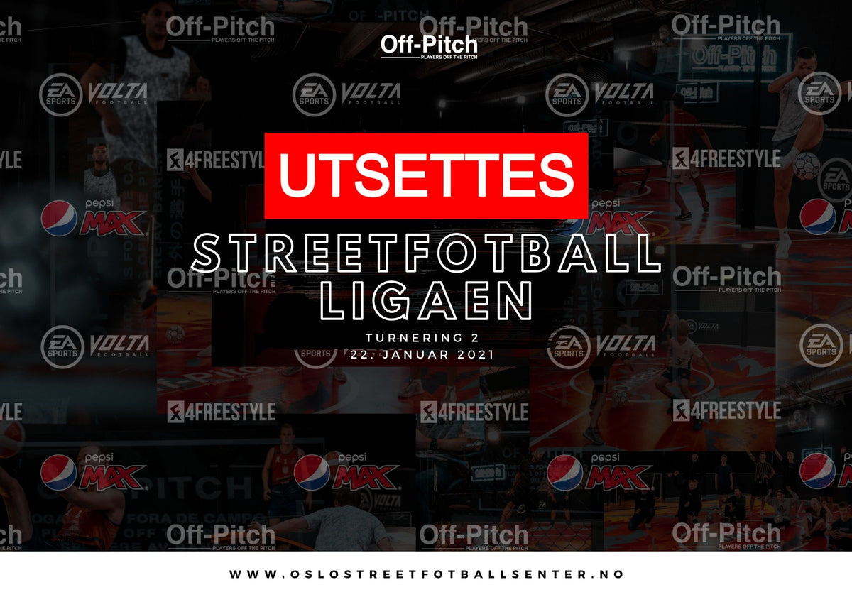 Norges streetffotball-liga utsettes