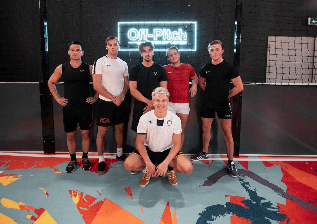 Erik Sæter tok med seg team Paradise hotell til Oslo Street Fotballsenter