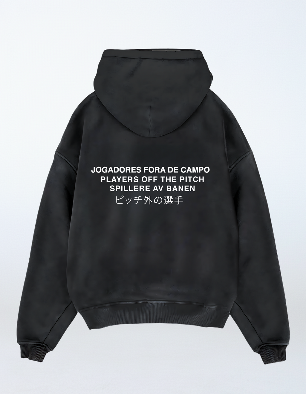 Players off the pitch hoodie - acid washed