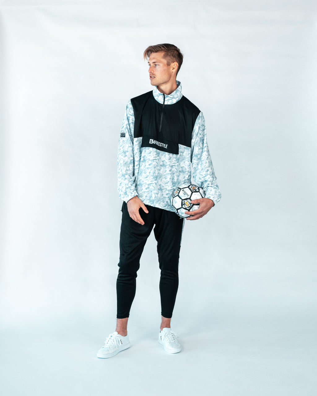 White Noise Camo Windbreaker - EA Sports