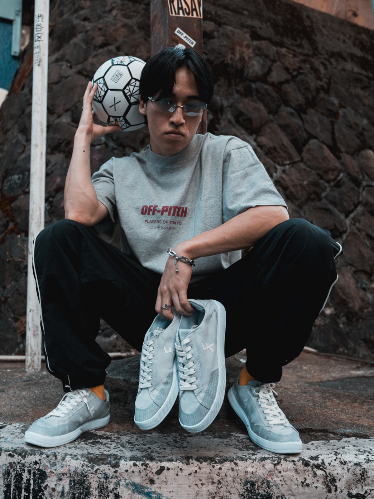 Explore U Grey  - Freestyle and Street football shoes