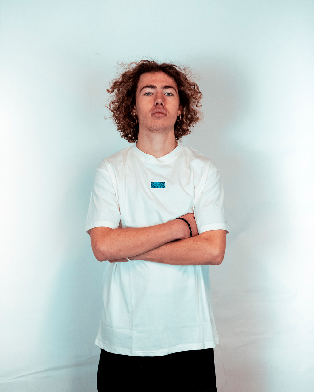 Colorful Court T-shirt - White
