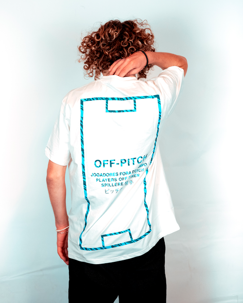Colorful Court T-shirt - White